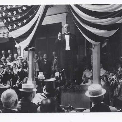 President McKinley Accepting the Nomination for the Second Term, July 12, 1900 April 6, 1974 B