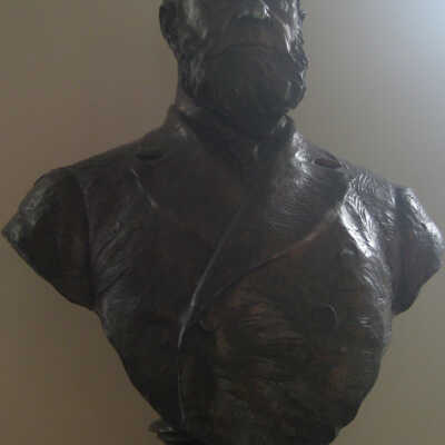 Bust of Benjamin Franklin Jones