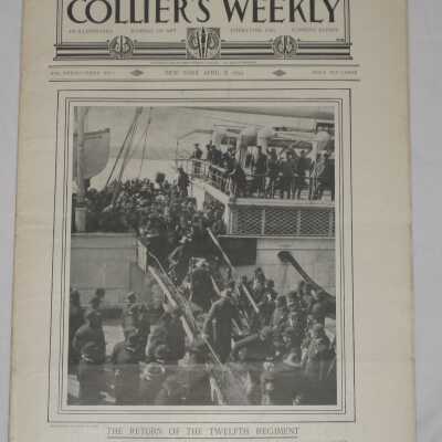 Collier's Weekly, vol. 23 No. 1, The Return of the Twelfth Regiment