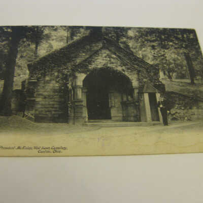 Tomb of President McKinley, West Lawn Cemetery, Canton, Ohio Postcard