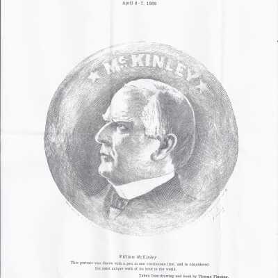 McKinley Stamp Club Flyer B
