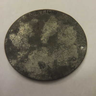 Round Metal Flat Plate