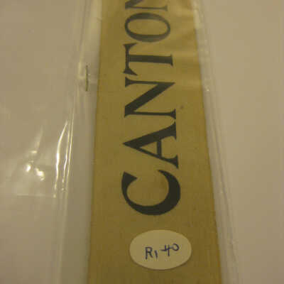 White Canton Ribbon