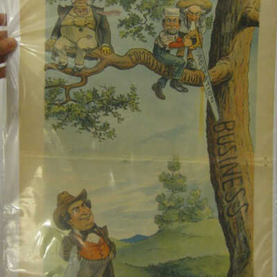 Political Cartoon of William Jennings Bryan by Keppler and Schwarzmann
