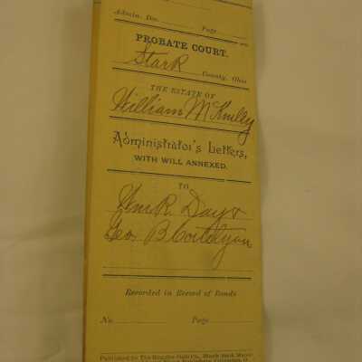 The estate of William McKinley