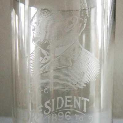 William McKinley Drinking Glass
