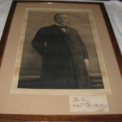 Yours Truly William McKinley