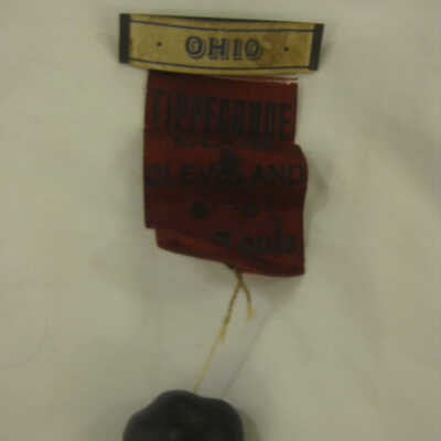 Red Tippecanoe Club ribbon