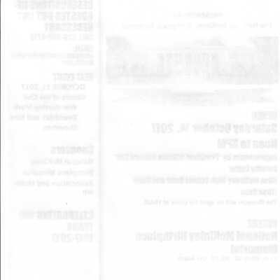 Centennial Re-Dedication and Time Capsule Opening flyer