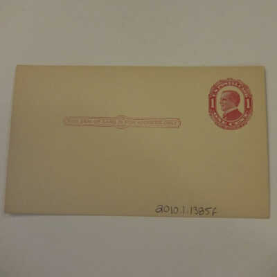 McKinley Unused One Cent Postcard.
