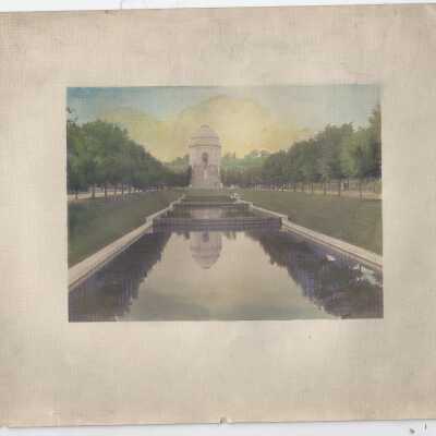 Layout of Proposed McKinley Memorial Canton, Ohio