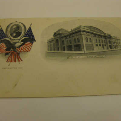Auditorium Canton, Ohio Postcard