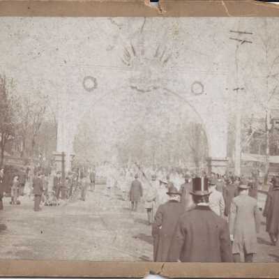 Parade during the Front Porch Campaign