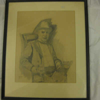 Pencil Drawing of William McKinley.