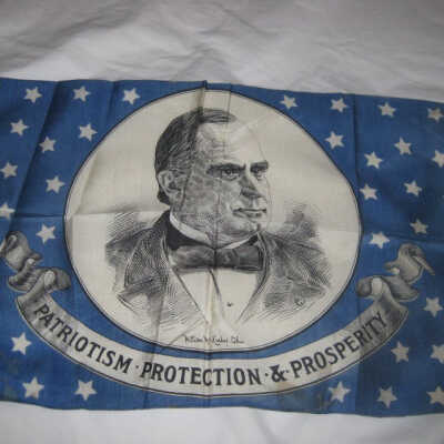 Patriotism, Protection and Prospertity banner