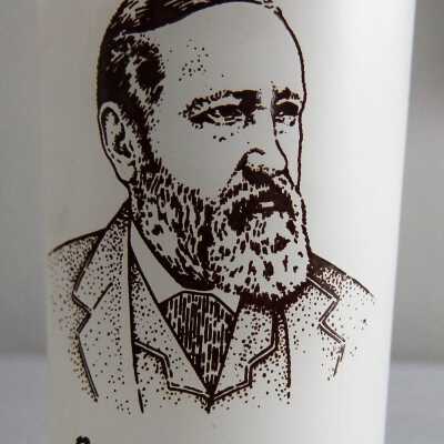 Presidents from Ohio Glassware: Benjamin Harrison