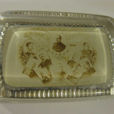Our President and Our Heroes Paperweight