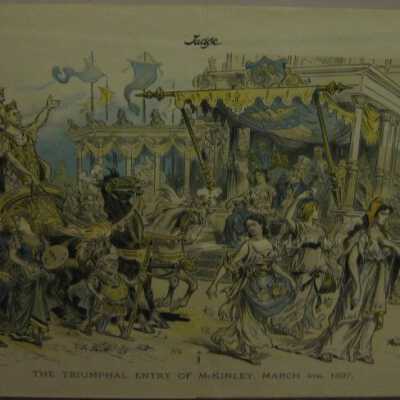 The Triumphal Entry of McKinley, March 4th, 1897
