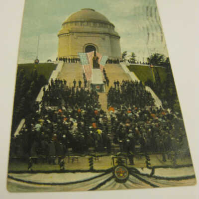 Unveiling the McKinley Monument by Miss Helen McKinley, sister of the late president, Canton, Ohio.