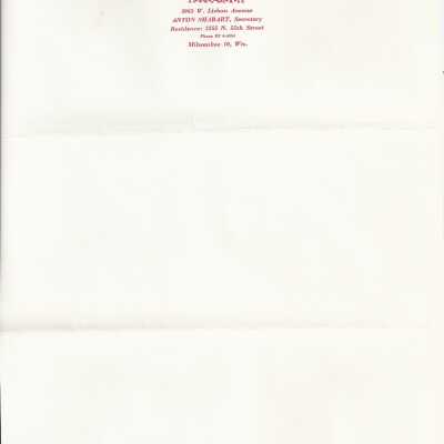 McKinley Chapter No. 102 R.A.M. stationery