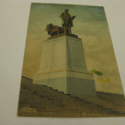 Statue at McKinley National Memorial Canton. Ohio.