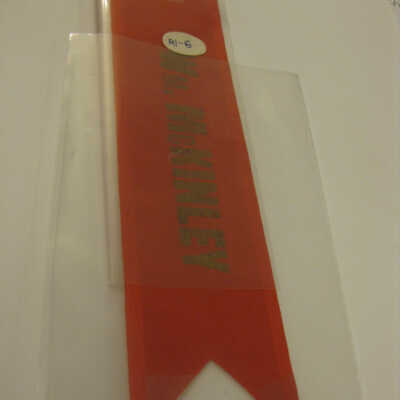 Pendant Flag Ribbon
