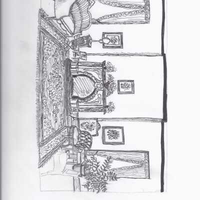 McKinley home interior, Canton, Ohio