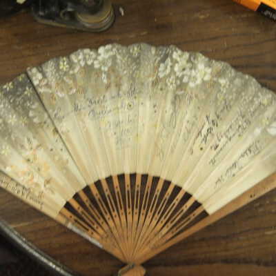 Autographed Hand Fan