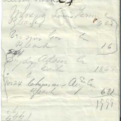 Bill of Sale