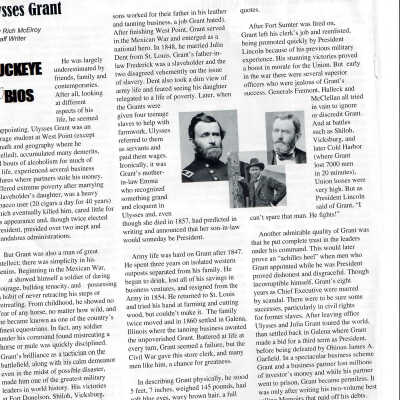 Feature Story and Buckeye Bios
