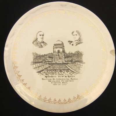 Monument to McKinley Commemorative Plate