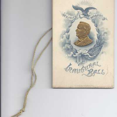 Small Program for the Inaugural Ball