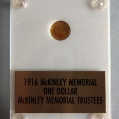 Replica McKinley Memorial Gold Dollar 1916