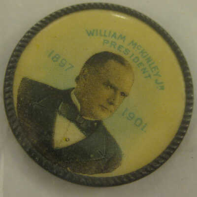 McKinley Presidency button