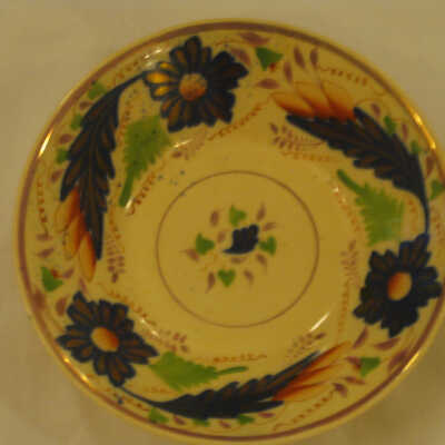 Gaudy Dutch Tea Bowl Stand