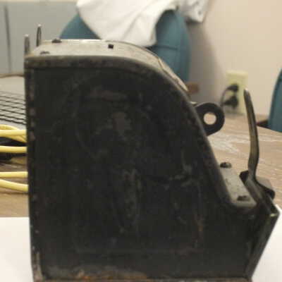 Metal Collectin Box for the Building of the National Memorial