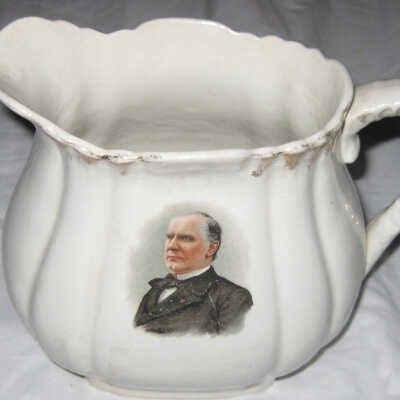 McKinley campaign pitcher