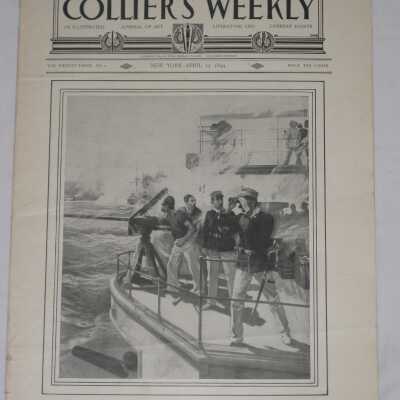 Collier's Weekly, vol. 23 No. 2, The Philadelphia in Action