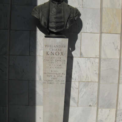 Bust of Philander Knox