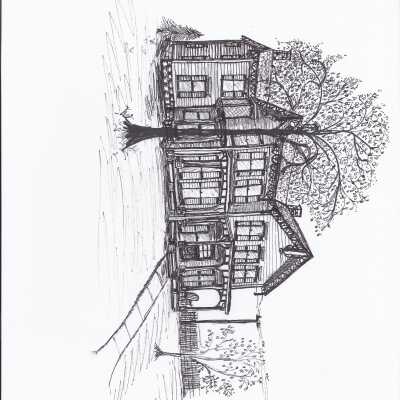 McKinley Home Sketch, Canton, Ohio