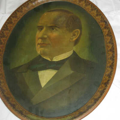 McKinley Commemorative Tray