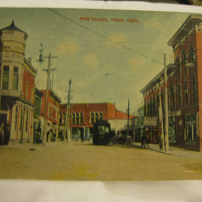 Postcard of Mill Street, Niles, Ohio