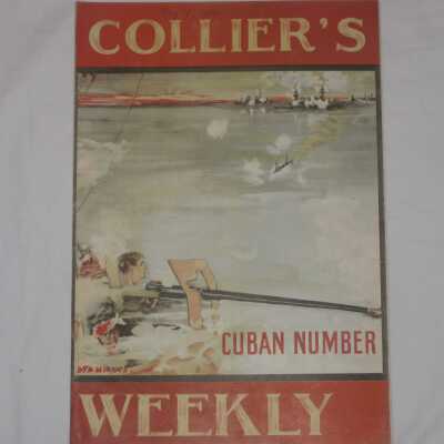 Collier's Weekly, Vol. 21 No. 8, "The Cuban Number"