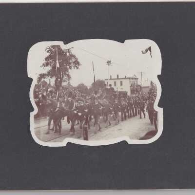 Soldiers Marching in McKinley's Funeral Procession
