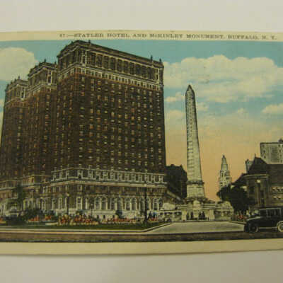 Statler Hotel and McKinley Monument, Buffalo, NY