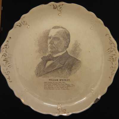 William McKinley Commemorative Plate