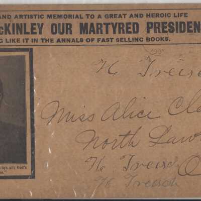 Advertisement for The Illustrious Life of William McKinley.