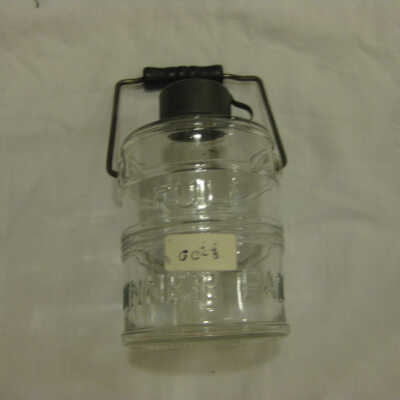 Full Dinner Pail Glass