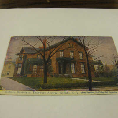 Milburn Residence, Delaware Avenue, Buffalo, NY, Where President McKinley died September 14th, 1901.