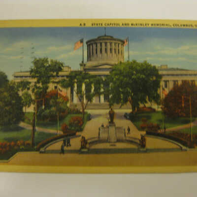 State Capitol and McKinley Memorial, Columbus, Ohio